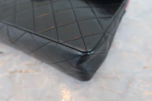 画像をギャラリービューアに読み込む, CHANEL/シャネル マトラッセバイカラーチェーンショルダーバッグ ラムスキン ブラック/レッド/ゴールド金具 ショルダーバッグ 800040047