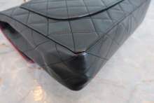 画像をギャラリービューアに読み込む, CHANEL/シャネル マトラッセバイカラーチェーンショルダーバッグ ラムスキン ブラック/レッド/ゴールド金具 ショルダーバッグ 800040047