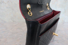 画像をギャラリービューアに読み込む, CHANEL/シャネル マトラッセバイカラーチェーンショルダーバッグ ラムスキン ブラック/レッド/ゴールド金具 ショルダーバッグ 800040047
