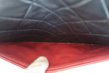 画像をギャラリービューアに読み込む, CHANEL/シャネル マトラッセバイカラーチェーンショルダーバッグ ラムスキン ブラック/レッド/ゴールド金具 ショルダーバッグ 800040047
