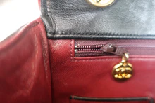 画像をギャラリービューアに読み込む, CHANEL/シャネル マトラッセバイカラーチェーンショルダーバッグ ラムスキン ブラック/レッド/ゴールド金具 ショルダーバッグ 800040047
