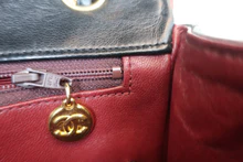 画像をギャラリービューアに読み込む, CHANEL/シャネル マトラッセバイカラーチェーンショルダーバッグ ラムスキン ブラック/レッド/ゴールド金具 ショルダーバッグ 800040047
