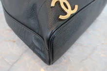 画像をギャラリービューアに読み込む, CHANEL/シャネル トリプルココマークチェーンショルダーバッグ キャビアスキン ブラック/ゴールド金具 ショルダーバッグ 800040029