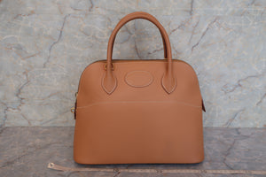 HERMES／BOLIDE 31 Graine Couchevel leather Natural □E刻印 Shoulder bag 600120285