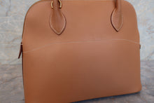 将图片加载到图库查看器，HERMES／BOLIDE 31 Graine Couchevel leather Natural □E刻印 Shoulder bag 600120285
