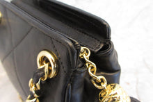 画像をギャラリービューアに読み込む, CHANEL/シャネル トリプルココマークチェーンショルダーバッグ キャビアスキン ブラック/ゴールド金具 ショルダーバッグ 800040029