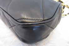 画像をギャラリービューアに読み込む, CHANEL/シャネル トリプルココマークチェーンショルダーバッグ キャビアスキン ブラック/ゴールド金具 ショルダーバッグ 800040029