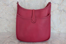 画像をギャラリービューアに読み込む, HERMES/エルメス エブリン3PM トリヨンクレマンス ルビー □N刻印 ショルダーバッグ 800040036