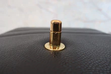 画像をギャラリービューアに読み込む, CHANEL/シャネル マドモアゼルハンドバッグ キャビアスキン ブラック/ゴールド金具 ハンドバッグ 800030016