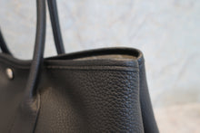 将图片加载到图库查看器，HERMES  GARDEN PARTY PM Negonda leather Black □K刻印 Tote bag 600120288
