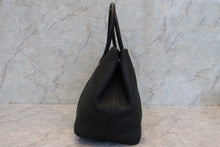 将图片加载到图库查看器，HERMES  GARDEN PARTY PM Negonda leather Black □K刻印 Tote bag 600120288
