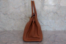 画像をギャラリービューアに読み込む, HERMES/エルメス バーキン30 トゴ ゴールド □H刻印 ハンドバッグ 800030159