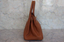 画像をギャラリービューアに読み込む, HERMES／エルメス バーキン30 トゴ ゴールド □H刻印 ハンドバッグ 800030159
