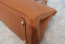 画像をギャラリービューアに読み込む, HERMES／エルメス バーキン30 トゴ ゴールド □H刻印 ハンドバッグ 800030159
