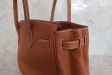 画像をギャラリービューアに読み込む, HERMES／エルメス バーキン30 トゴ ゴールド □H刻印 ハンドバッグ 800030159
