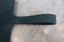 画像をギャラリービューアに読み込む, HERMES／エルメス ピコタンロックカザック2 MM トリヨンクレマンス ブルーニュイ/ヴェールシプレ/ブラック Y刻印 ハンドバッグ 800040045
