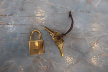 画像をギャラリービューアに読み込む, HERMES／エルメス ピコタンロックカザック2 MM トリヨンクレマンス ブルーニュイ/ヴェールシプレ/ブラック Y刻印 ハンドバッグ 800040045
