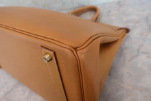 画像をギャラリービューアに読み込む, HERMES／エルメス バーキン40 アルデンヌ ナチュラル □A刻印 ハンドバッグ 800020006
