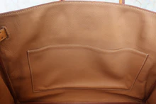 画像をギャラリービューアに読み込む, HERMES/エルメス バーキン40 アルデンヌ ナチュラル □A刻印 ハンドバッグ 800020006