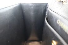 画像をギャラリービューアに読み込む, CHANEL/シャネル 2.55バイカラーチェーンショルダーバッグ ラムスキン ブラック/ホワイト/ゴールド金具 ショルダーバッグ 800020145