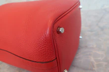 画像をギャラリービューアに読み込む, HERMES/エルメス ピコタンロックPM トリヨンクレマンス ヴァーミリオン A刻印 ハンドバッグ 700120158