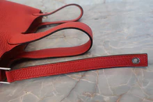 画像をギャラリービューアに読み込む, HERMES／エルメス ピコタンロックＰＭ トリヨンクレマンス ヴァーミリオン A刻印 ハンドバッグ 700120158
