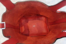 画像をギャラリービューアに読み込む, HERMES/エルメス ピコタンロックPM トリヨンクレマンス ヴァーミリオン A刻印 ハンドバッグ 700120158