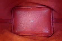 画像をギャラリービューアに読み込む, HERMES／エルメス ピコタンロックＰＭ トリヨンクレマンス ヴァーミリオン A刻印 ハンドバッグ 700120158
