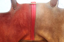 画像をギャラリービューアに読み込む, HERMES/エルメス ピコタンロックカザックPM トリヨンクレマンス ルージュクー/ゴールド D刻印 ハンドバッグ 800040058