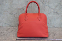 画像をギャラリービューアに読み込む, HERMES／エルメス ボリードリラックス35 ヴォーシッキム ローズジャイプール □P刻印 ハンドバッグ 800040049
