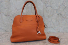画像をギャラリービューアに読み込む, HERMES/エルメス ボリード31 トリヨンクレマンス オレンジ □J刻印 ショルダーバッグ 800030115