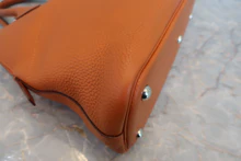 画像をギャラリービューアに読み込む, HERMES/エルメス ボリード31 トリヨンクレマンス オレンジ □J刻印 ショルダーバッグ 800030115