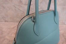 画像をギャラリービューアに読み込む, HERMES/エルメス ボリード27 ヴォースイフト ブルーアトール X刻印 ショルダーバッグ 800040048