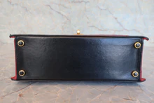 画像をギャラリービューアに読み込む, CHANEL/シャネル 2.55バイカラーチェーンショルダーバッグ ラムスキン ブラック/レッド/ゴールド金具 ショルダーバッグ 800020199