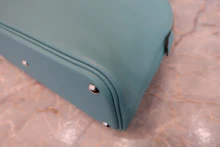 画像をギャラリービューアに読み込む, HERMES／エルメス ボリード27 ヴォースイフト ブルーアトール X刻印 ショルダーバッグ 800040048
