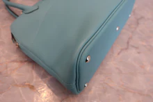 画像をギャラリービューアに読み込む, HERMES/エルメス ボリード27 ヴォースイフト ブルーアトール X刻印 ショルダーバッグ 800040048