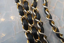 画像をギャラリービューアに読み込む, CHANEL/シャネル 2.55バイカラーチェーンショルダーバッグ ラムスキン ブラック/レッド/ゴールド金具 ショルダーバッグ 800020199
