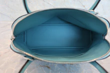 画像をギャラリービューアに読み込む, HERMES/エルメス ボリード27 ヴォースイフト ブルーアトール X刻印 ショルダーバッグ 800040048