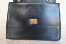 画像をギャラリービューアに読み込む, CHANEL/シャネル 2.55バイカラーチェーンショルダーバッグ ラムスキン ブラック/レッド/ゴールド金具 ショルダーバッグ 800020199
