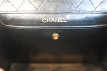 画像をギャラリービューアに読み込む, CHANEL/シャネル 2.55バイカラーチェーンショルダーバッグ ラムスキン ブラック/レッド/ゴールド金具 ショルダーバッグ 800020199
