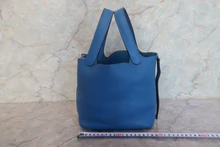 画像をギャラリービューアに読み込む, HERMES/エルメス ピコタンロックPM トリヨンクレマンス ミコノス D刻印 ハンドバッグ 700120119