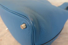 画像をギャラリービューアに読み込む, HERMES／エルメス ピコタンロックＰＭ トリヨンクレマンス ミコノス D刻印 ハンドバッグ 700120119
