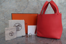 画像をギャラリービューアに読み込む, HERMES/エルメス ピコタンロックPM トリヨンクレマンス ルージュカザック A刻印 ハンドバッグ 700050026