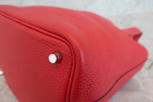 画像をギャラリービューアに読み込む, HERMES／エルメス ピコタンロックＰＭ トリヨンクレマンス ルージュカザック A刻印 ハンドバッグ 700050026
