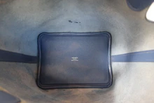 画像をギャラリービューアに読み込む, HERMES/エルメス ピコタンロックPMトレサージュ ヴォーエプソン ブルーブライトン/カプシーヌ/ブルーサフィール C刻印 ハンドバッグ 700120132