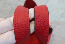 画像をギャラリービューアに読み込む, HERMES/エルメス ピコタンロックPM トリヨンクレマンス ルージュカザック A刻印 ハンドバッグ 700050026