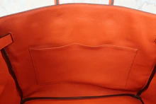 画像をギャラリービューアに読み込む, HERMES/エルメス バーキン35 トリヨンクレマンス オレンジポピー □R刻印 ハンドバッグ 800040055