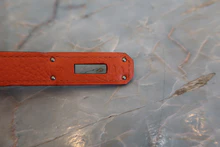 画像をギャラリービューアに読み込む, HERMES/エルメス バーキン35 トリヨンクレマンス オレンジポピー □R刻印 ハンドバッグ 800040055