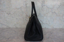 画像をギャラリービューアに読み込む, HERMES/エルメス バーキン30 トゴ ブラック □G刻印 ハンドバッグ 800030152