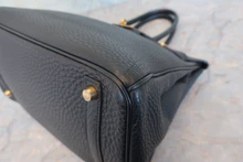 画像をギャラリービューアに読み込む, HERMES/エルメス バーキン30 トゴ ブラック □G刻印 ハンドバッグ 800030152